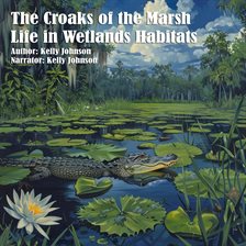 Cover image for The Croaks of the Marsh: Life in Wetland Habitats