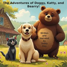 Cover image for The Adventures of Doggy, Katty, and Bearry!
