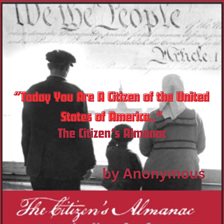 Imagen de portada para "Today You Are a Citizen of the United States of America.."