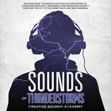 Cover image for Sounds of Thunderstorms: Relaxing Rain, Thunder & Lightning Nature Sounds to Overcome Insecurity,