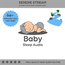 Cover image for Serene Stream: Nature's White Noise for Baby Sleep