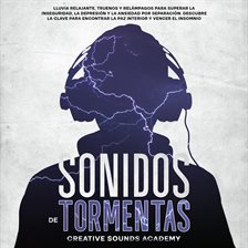 Cover image for Sonidos de tormentas eléctricas: lluvia relajante, truenos y relámpagos para superar la insegurid...