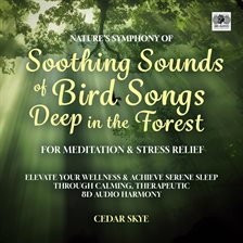 Cover image for Nature's Symphony of Soothing Sounds of Bird Songs Deep in the Forest for Meditation & Stress Relief