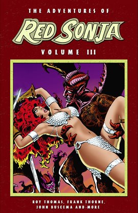 Cover image for The Adventures of Red Sonja Vol. 3