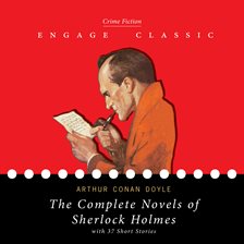 Cover image for The Complete Novels of Sherlock Holmes (A Study in Scarlet, The Sign of the Four, The Hound of the