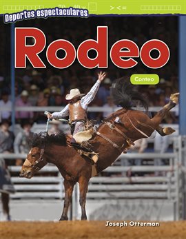 Cover image for Deportes espectaculares: Rodeo: Conteo