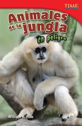 Cover image for Animales de la jungla en peligro