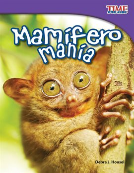 Cover image for Mamífero manía