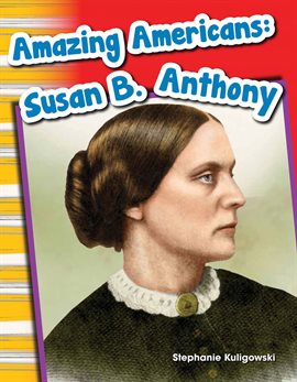 Cover image for Susan B. Anthony