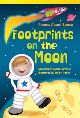 Cover image for Poems About Space Footprints On The Moon