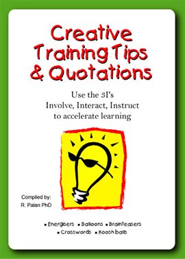 Cover image for Creative Training Tips & Quotations