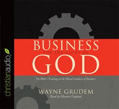 Cover image for Business for the Glory of God