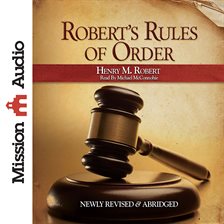Imagen de portada para Robert's Rules of Order