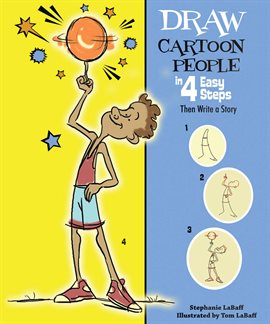 Imagen de portada para Draw Cartoon People in 4 Easy Steps