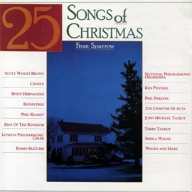 Cover image for 25 Songs of Christmas
