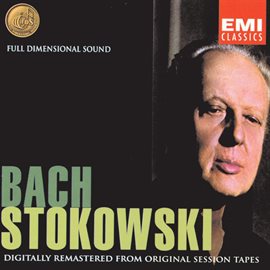 Cover image for Bach by Stokowski