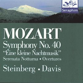Cover image for Mozart: Symphony No. 40/ Eine Kleine Etc.