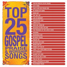 Cover image for Top 25 Gospel Praise & Worship