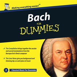 Cover image for Bach for Dummies