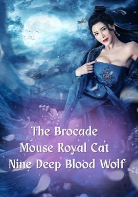 Brocade Mouse Royal Cat Nine Deep Blood Wolf