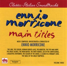 Cover image for Morricone, Ennio - Main Titles - Volume 3