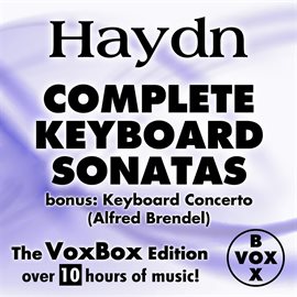 Cover image for Haydn: Complete Keyboard Sonatas (The Voxbox Edition)