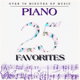 Cover image for 25 Piano Favorites