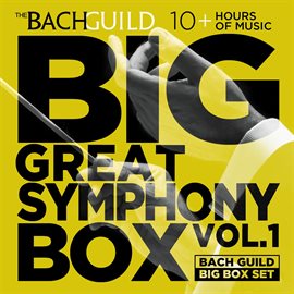 Cover image for Big Great Symphonies Box, Vol I
