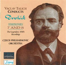 Cover image for Dvorak Symphonies No. 7 And 8