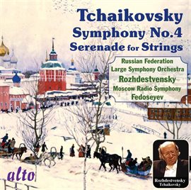 Cover image for Tchaikovsky: Symphony No. 4, Serenade For Strings