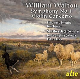 Cover image for Walton: Symphony No. 1; Violin Concerto In B Minor