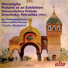 Cover image for Mussorgsky: Pictures At An Exhibition; Stravinsky: Petrushka