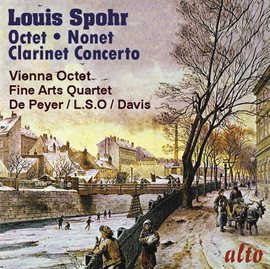 Cover image for Spohr: Octet; Clarinet Concerto No. 1; Nonet