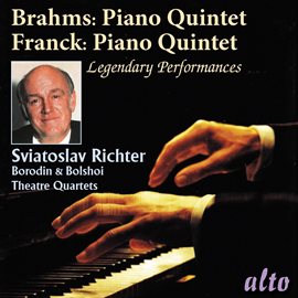 Cover image for Brahms: Piano Quintet Op.34 & Franck: Piano Quintet