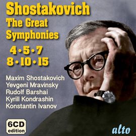 Cover image for Shostakovich: The Great Symphonies