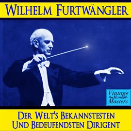 Cover image for Der Welt's Bekannstesten Und Bedeufendsten Dirigent