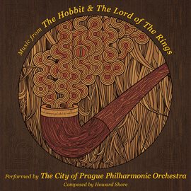 Cover image for Music From The Hobbit And The Lord Of The Rings