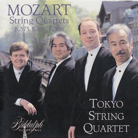 Cover image for Tokyo String Quartet Plays Mozart's "King Of Prussia Quartets"