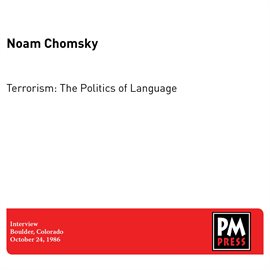 Imagen de portada para Terrorism: The Politics Of Language