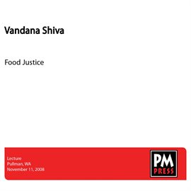 Cover image for Food Justice