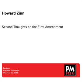 Cover image for Second Thoughts On The First Amendment