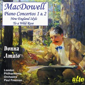 Cover image for Macdowell: 2 Piano Concertos & Solo Works
