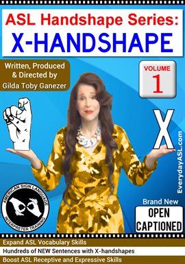Cover image for ASL Handshape Series: X-Handshape, Vol. 1