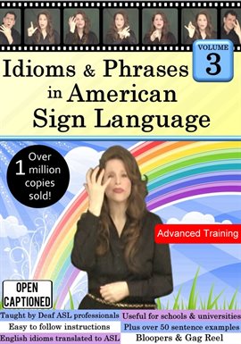 Cover image for Idioms & Phrases in American Sign Language, Vol. 3