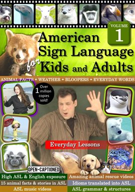 Imagen de portada para American Sign Language for Kids & Adults, Vol. 1: Everyday Lessons