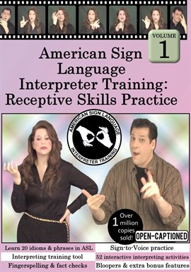 Cover image for American Sign Language Interpreter Training: Expressive Skills, Vol. 1