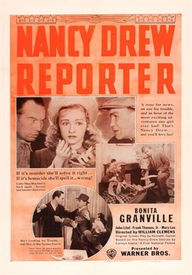 Cover image for Nancy Drew, Reporter