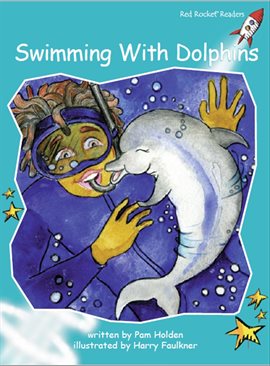 Cover image for Swimming With Dolphins