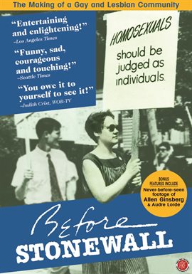 Cover image for Before Stonewall
