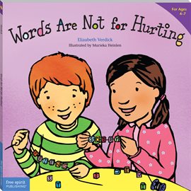 Cover image for Words Are Not for Hurting